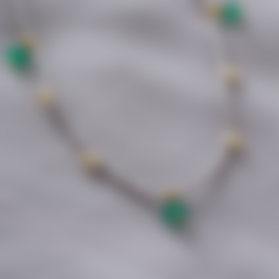 A Beautiful Story AWARE AVENTURINE GOLD NECKLACE