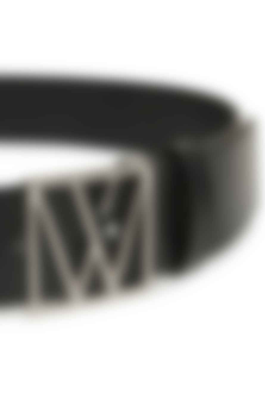 InWear Logoriiw Leather Belt - Black, S/m