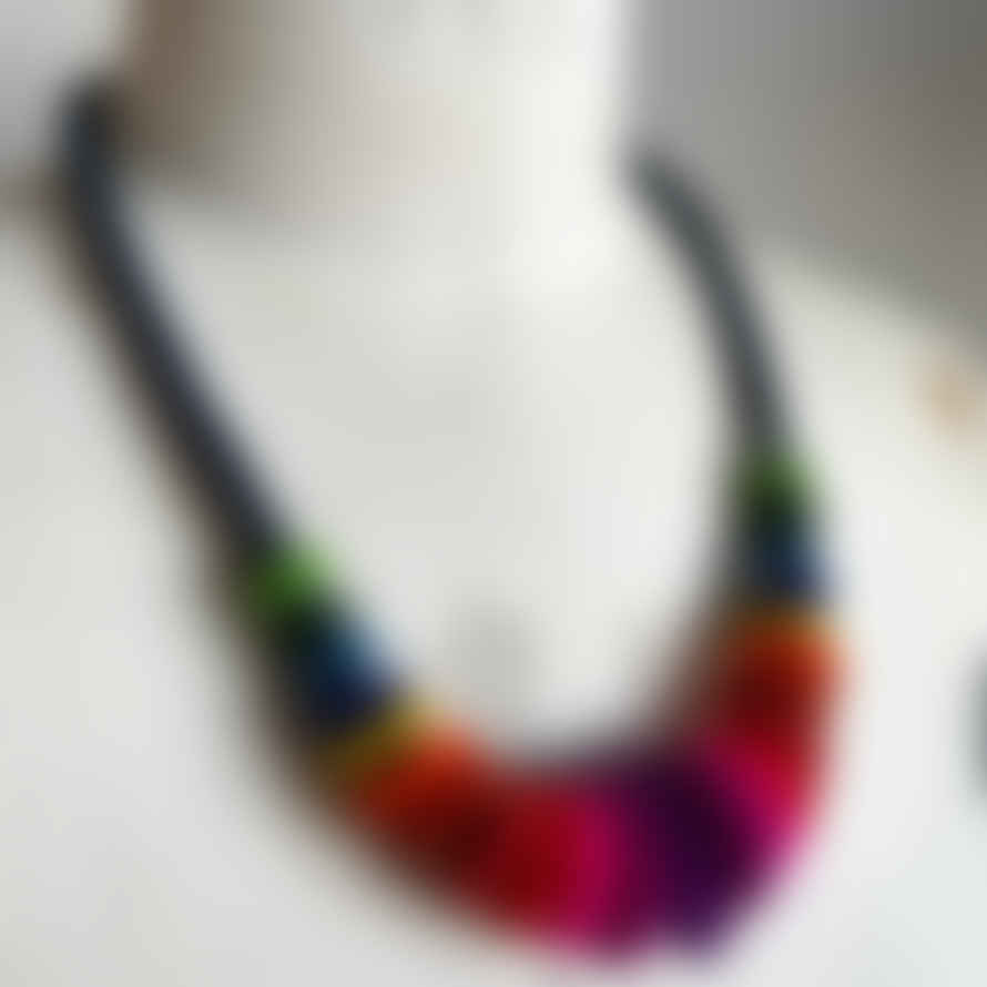 Lynsey Walters Miley Rainbow Necklace - Multi