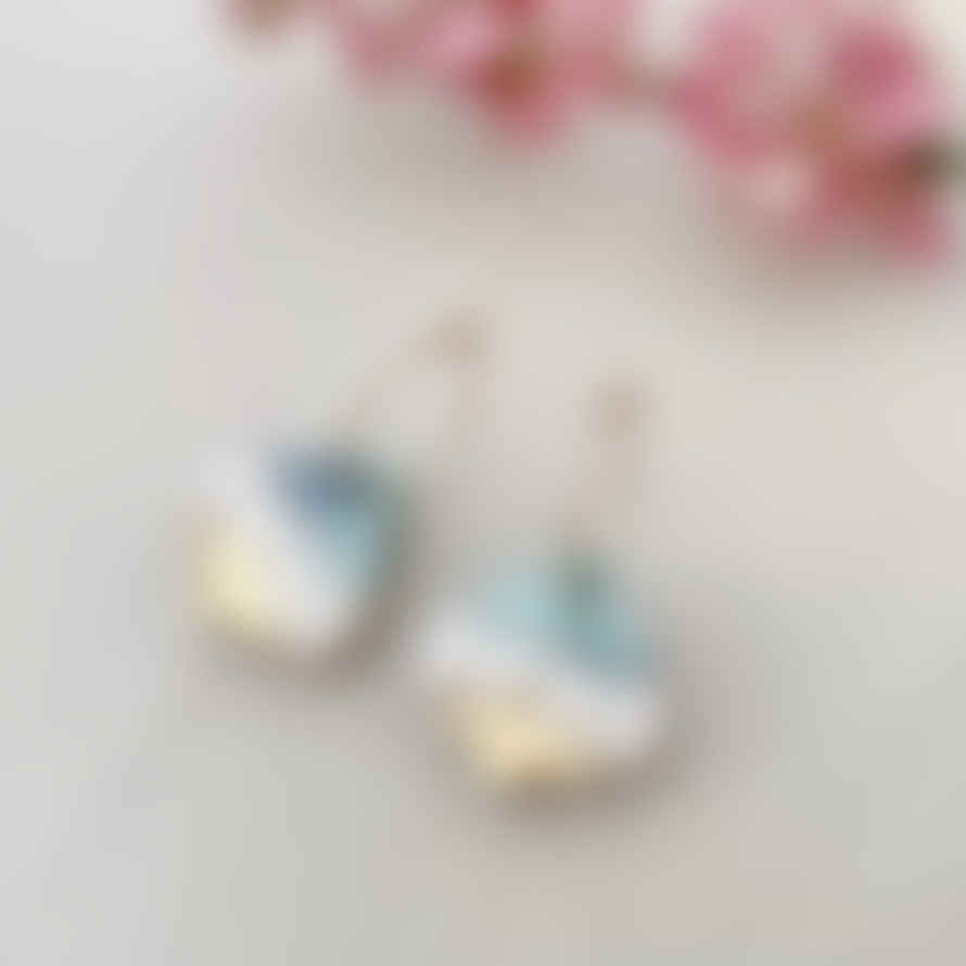 Rosa Pietsch Crocus Pearl Hoop Earrings