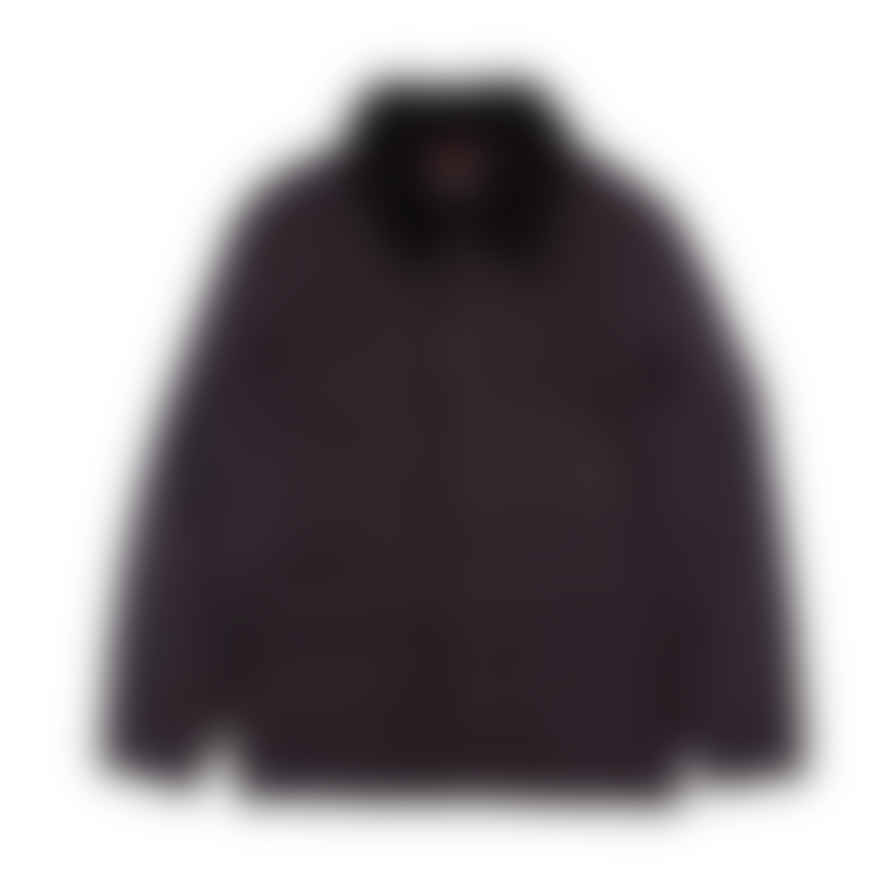 Vetra Workwear Corduroy Collar Jacket - Black