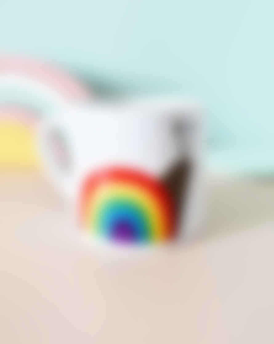 Karin Akesson Rainbow Snail Grow Up Slowly Children's Mug
