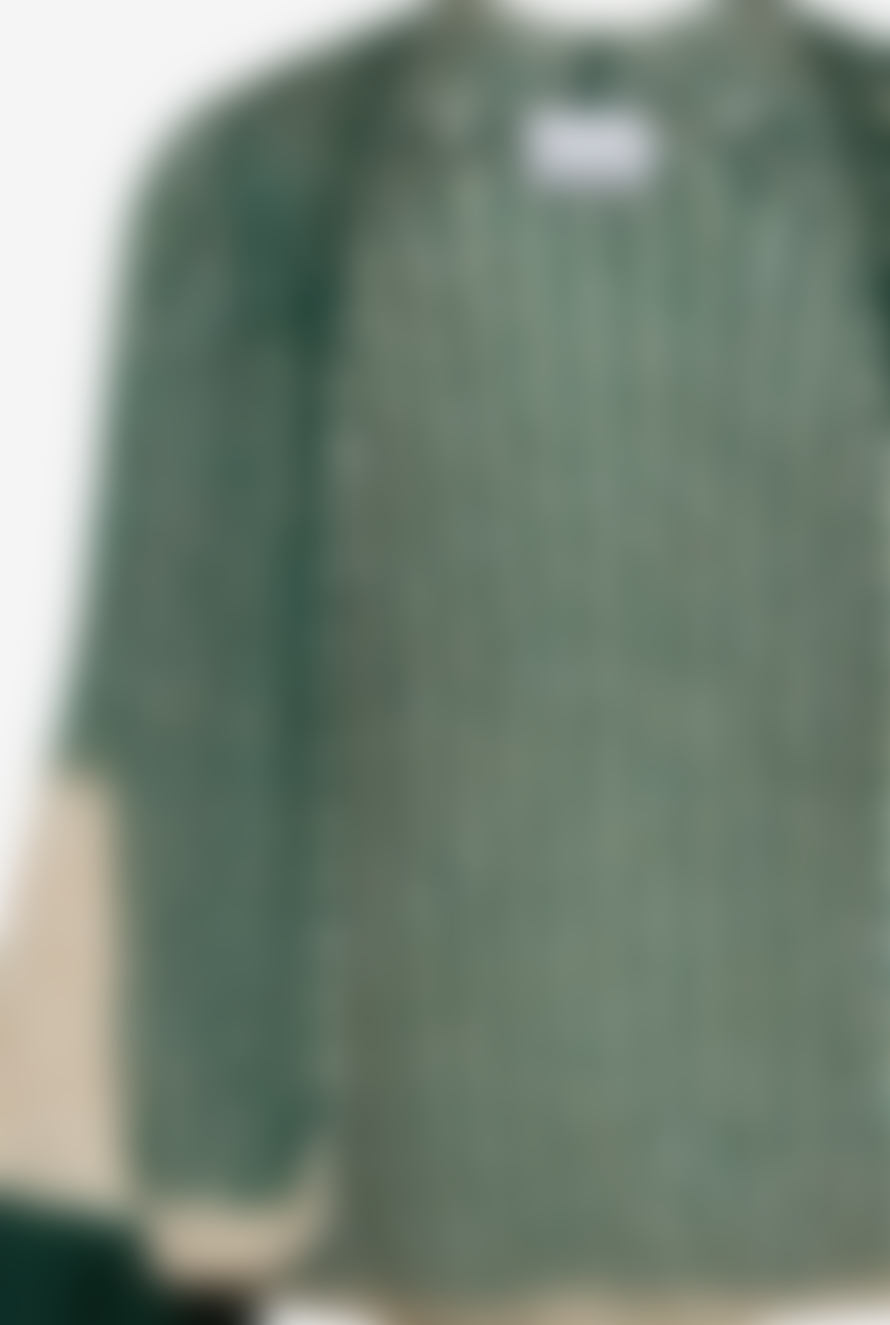 Noella Beige and Bottle Green Liana Knit Sweater