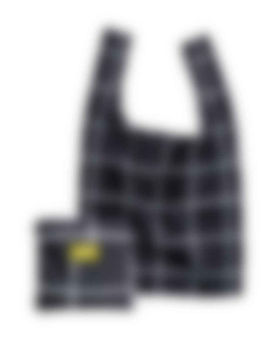 Original Duckhead Black Grid Reusable Eco Friendly Shopping Bag