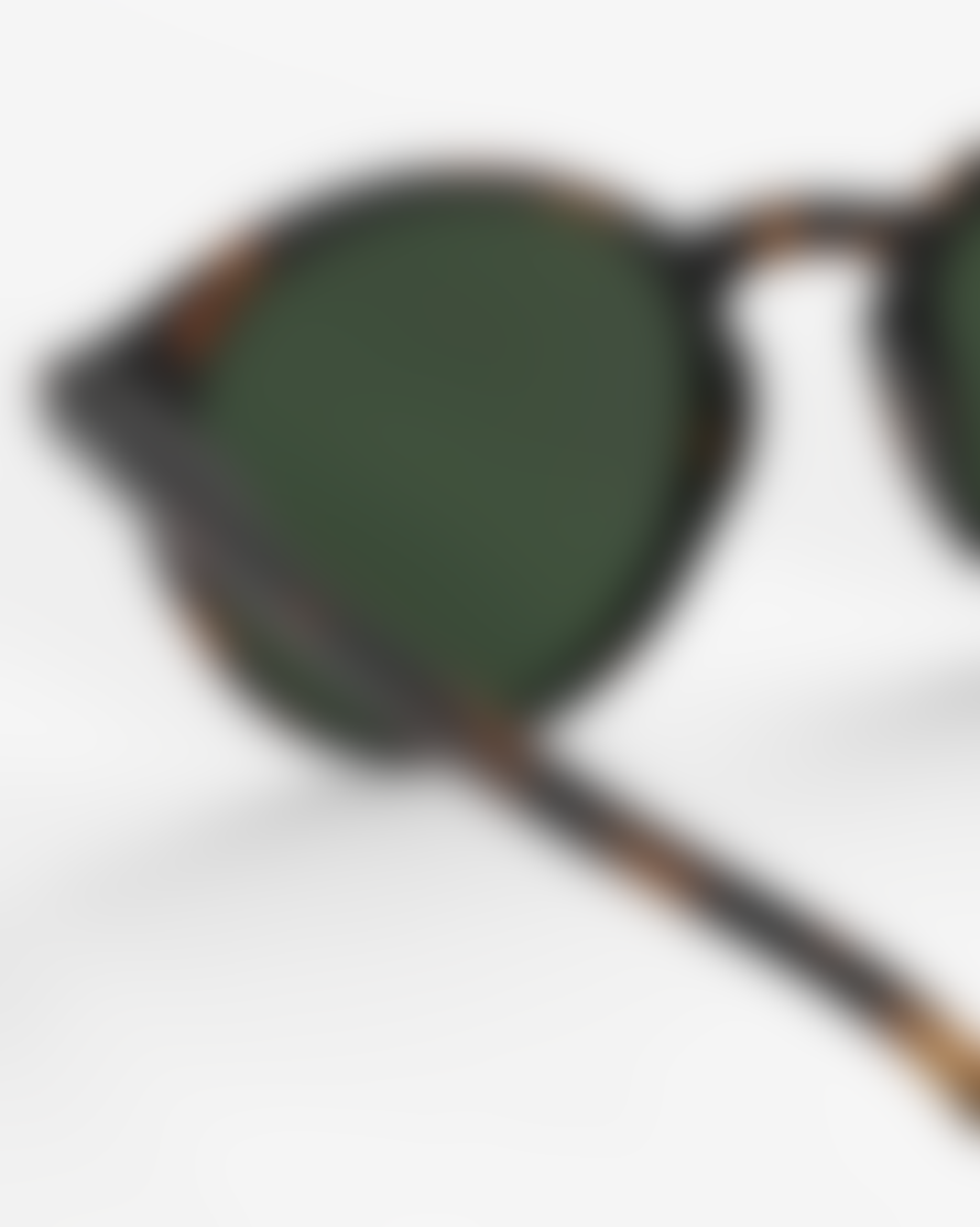 IZIPIZI Sunglasses Tortoise Green Lenses #D