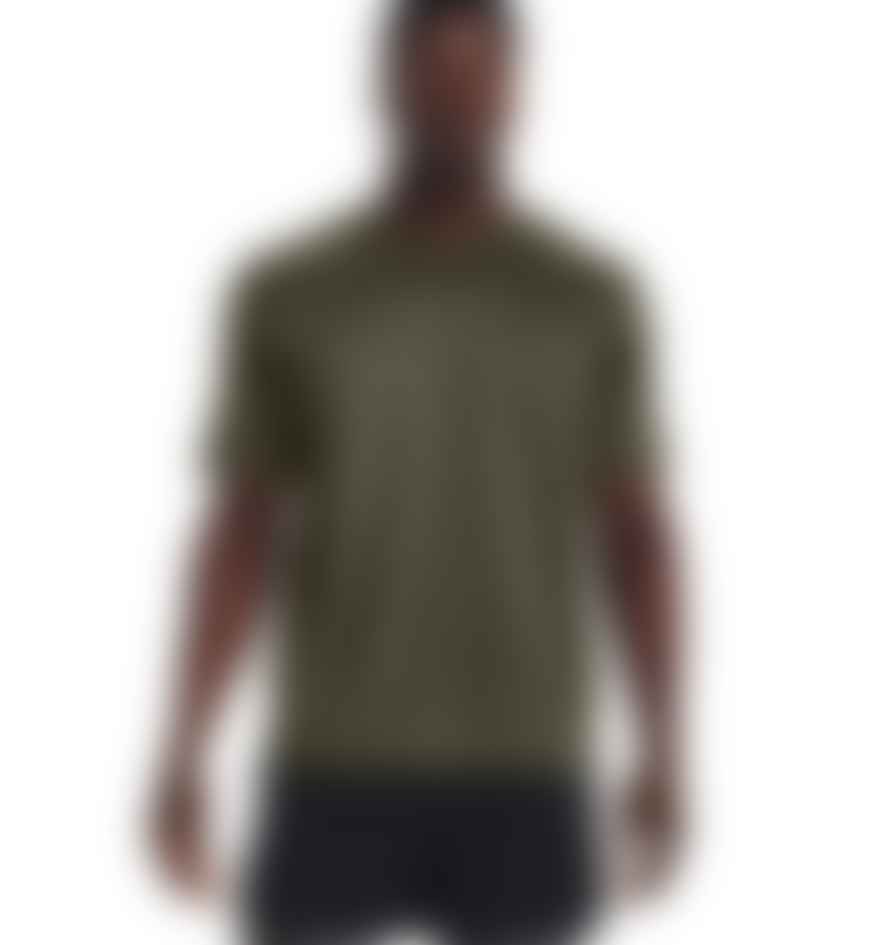 Under Armour T-shirt Tech Vent Uomo Marine Green/black