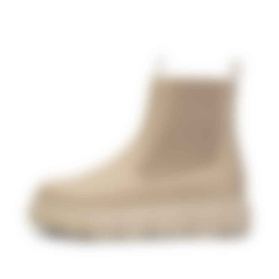 Shoe The Bear Tove Chelsea Boots Leather Off White