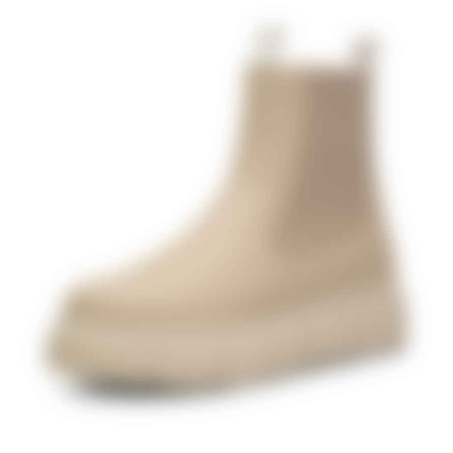 Shoe The Bear Tove Chelsea Boots Leather Off White