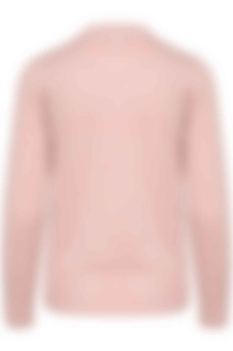 Saint Tropez Mila Pullover In Ash Rose Melange