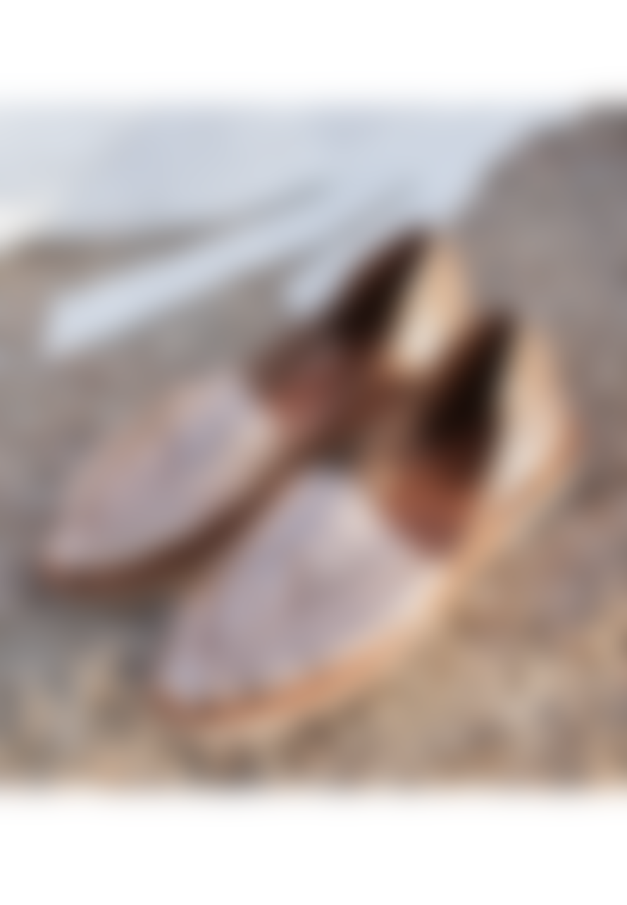 Mapache Rose Gold Leather Ibarra Braided Sandals 