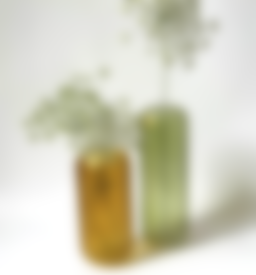 Hubsch Yellow Fleur Vases - Small