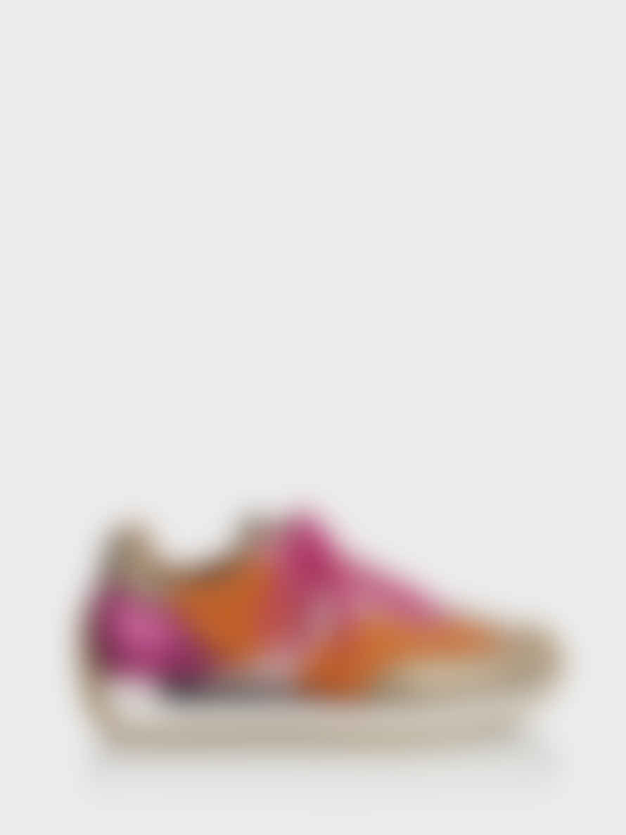 DWRS Scobey Scuna Sneakers - Orange/smoke