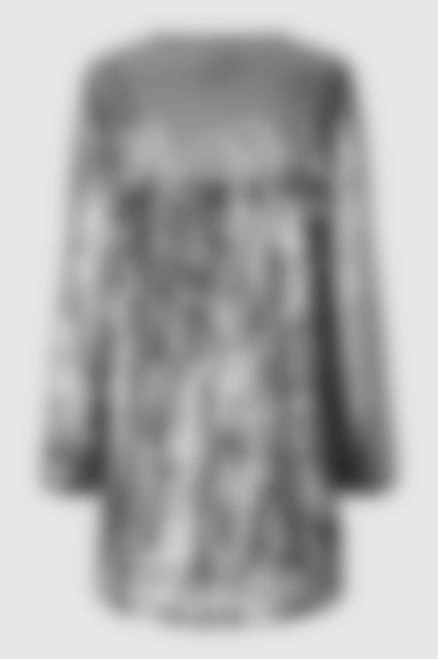 Second Female Woodland Gray Long Sleeves Posh Dress