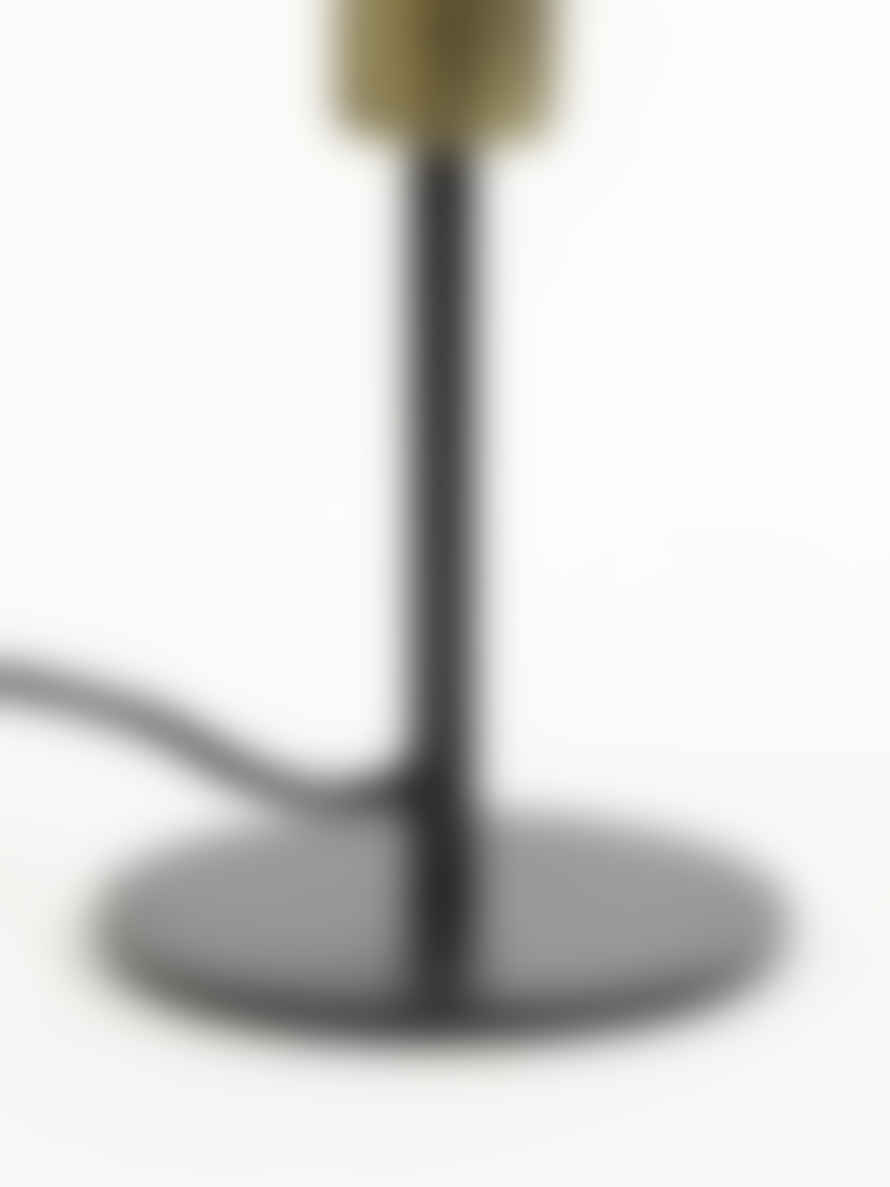 Light & Living Klobu Antique Bronze & Matte Black Table Lamp