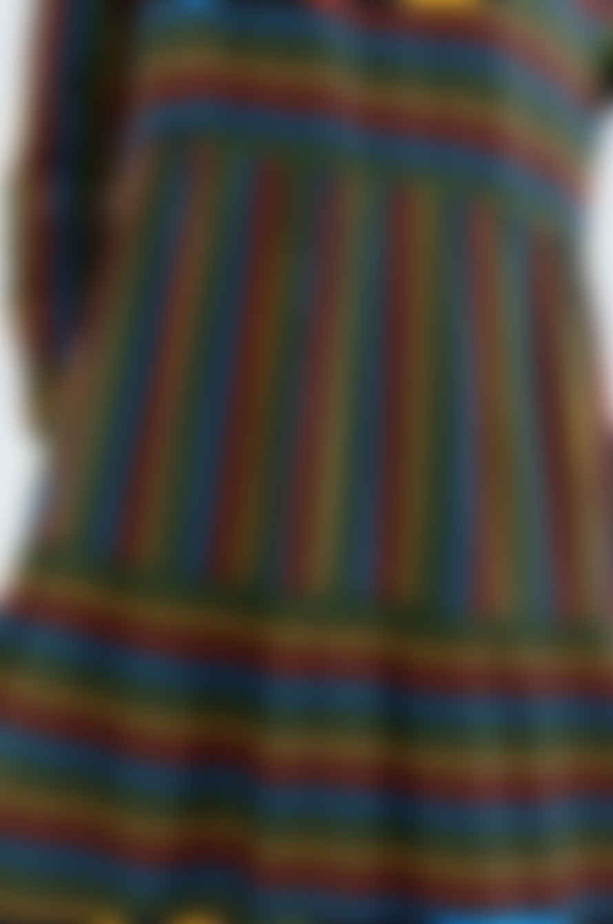 Compania Fantastica Compania Fantastica Stripe Maxi Dress