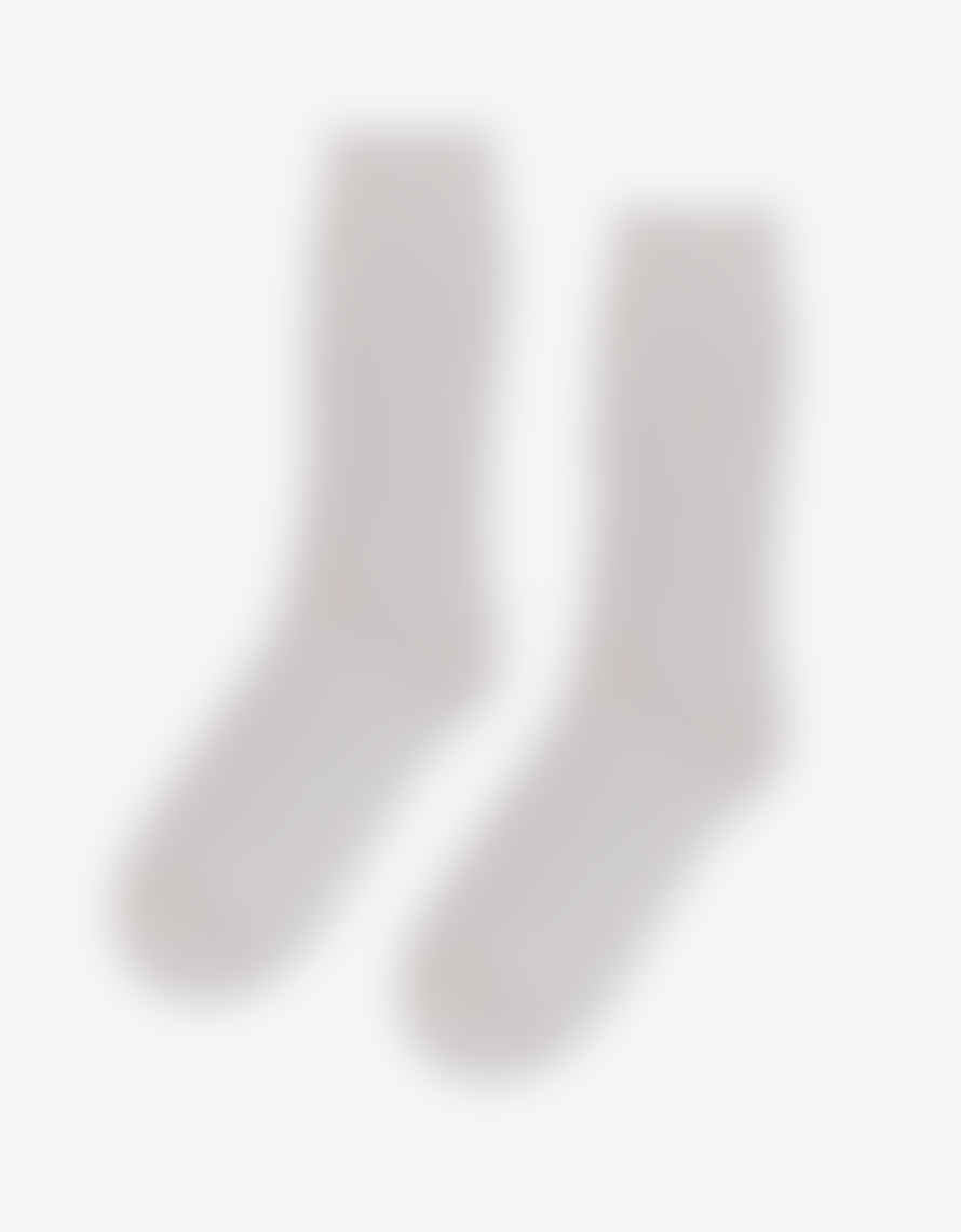 Colorful Standard Heather Grey Merino Wool Blend Socks