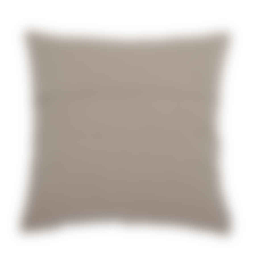 Bloomingville Embroidered Square Cushion