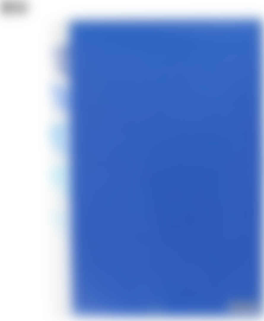 Midori A4 Blue Number 5 Pockets Folder