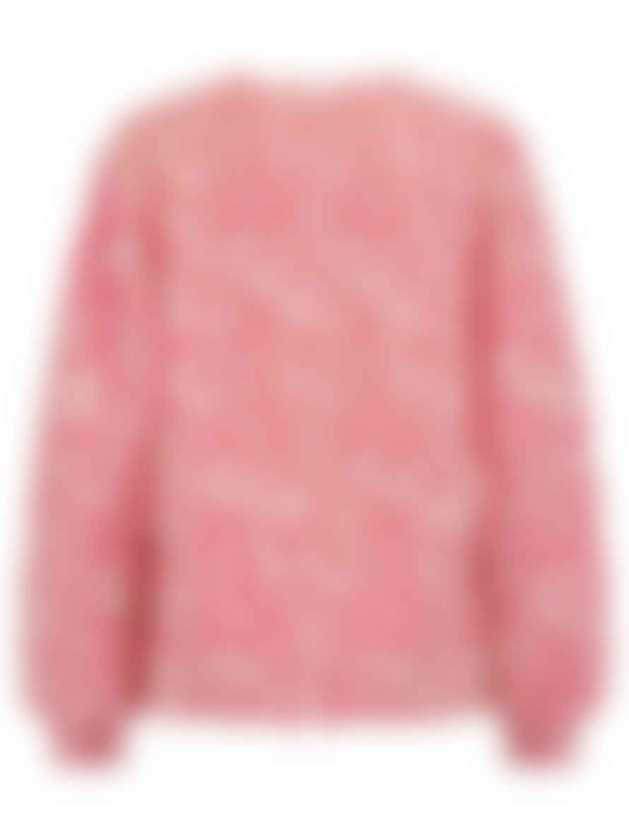 Nooki Design Printed Leopard Piper Sweater-pink