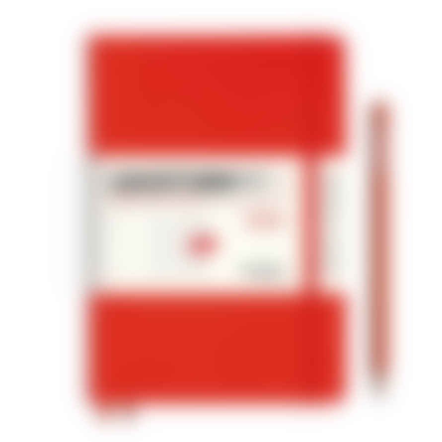 Leuchtturm A5 Fox Red 2024 Hardcover Diary Weekly Planner and Notebook