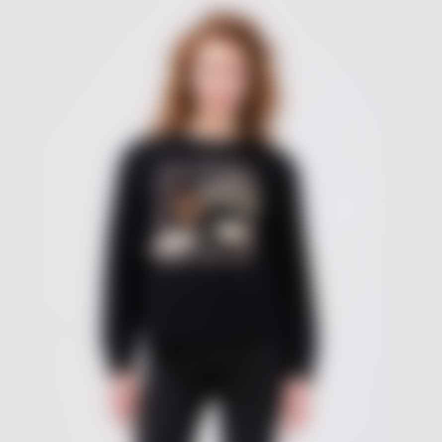 Hayley Menzies Printed Embellished Sweatshirt