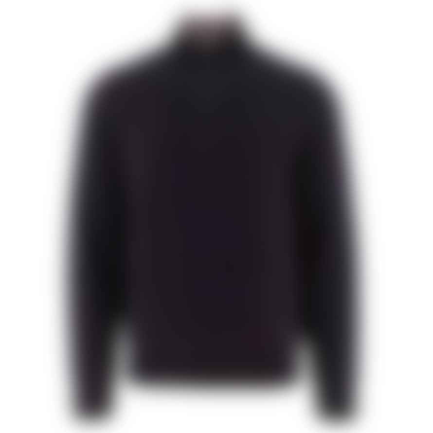 PS Paul Smith Merino Wool Zip Neck Sweater