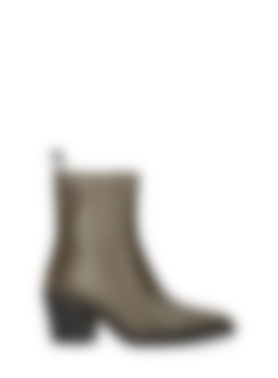 Maruti  Metallic Bronze Gisele Leather Heeled Boots