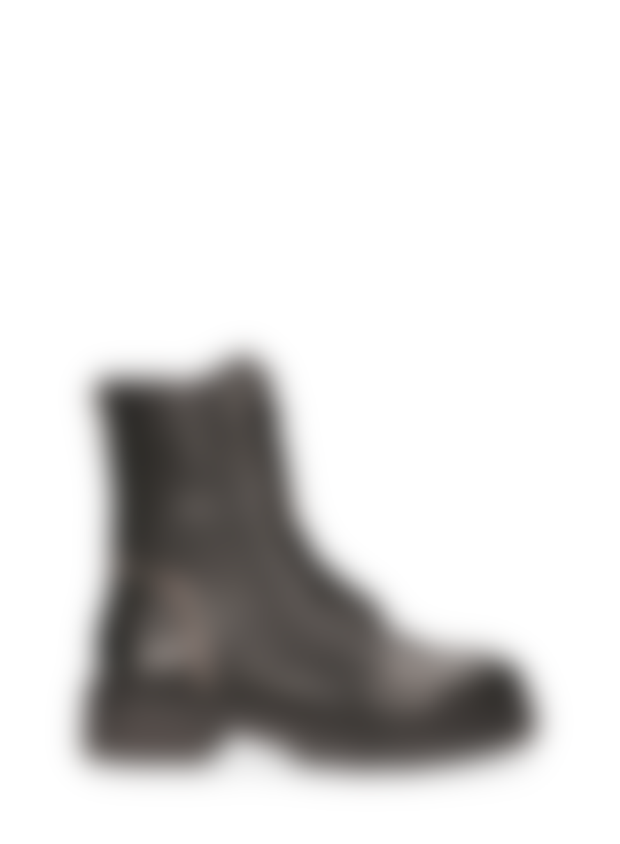 Maruti  Pixel Black Bonnie Leather Boots