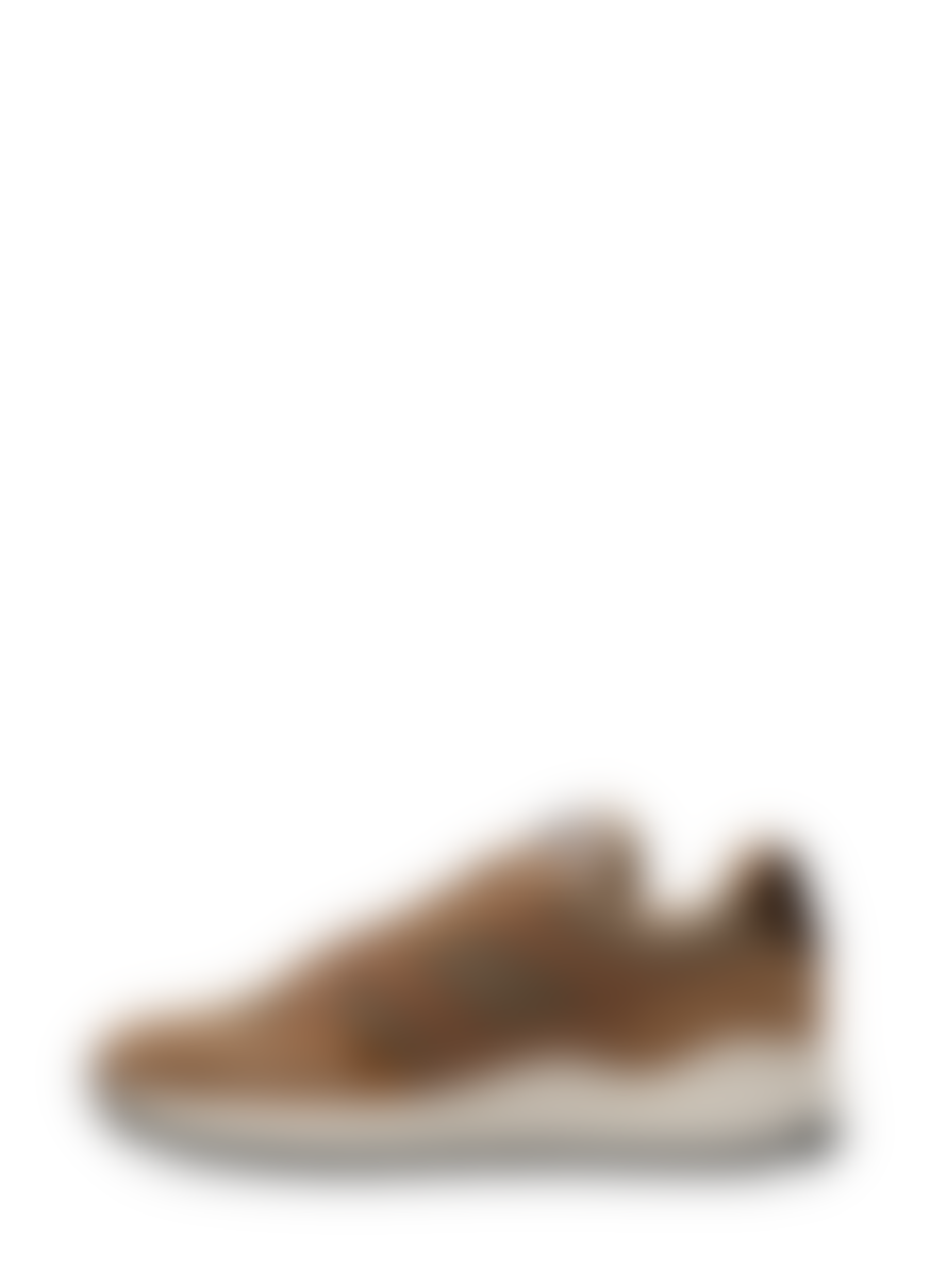 Maruti  Beige and Pixel Off White Boyd Suede Trainers