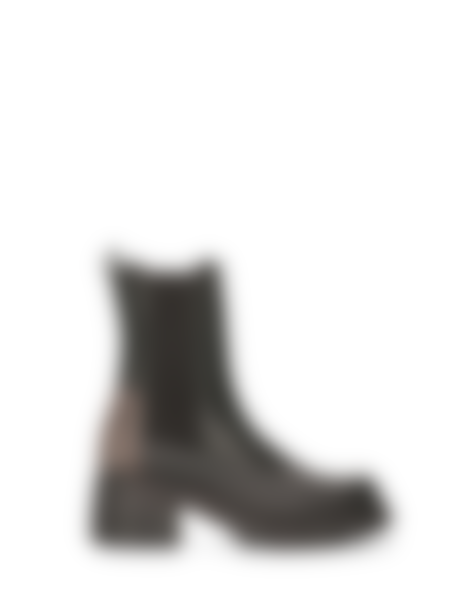 Maruti  Black Alfa Leather Boots