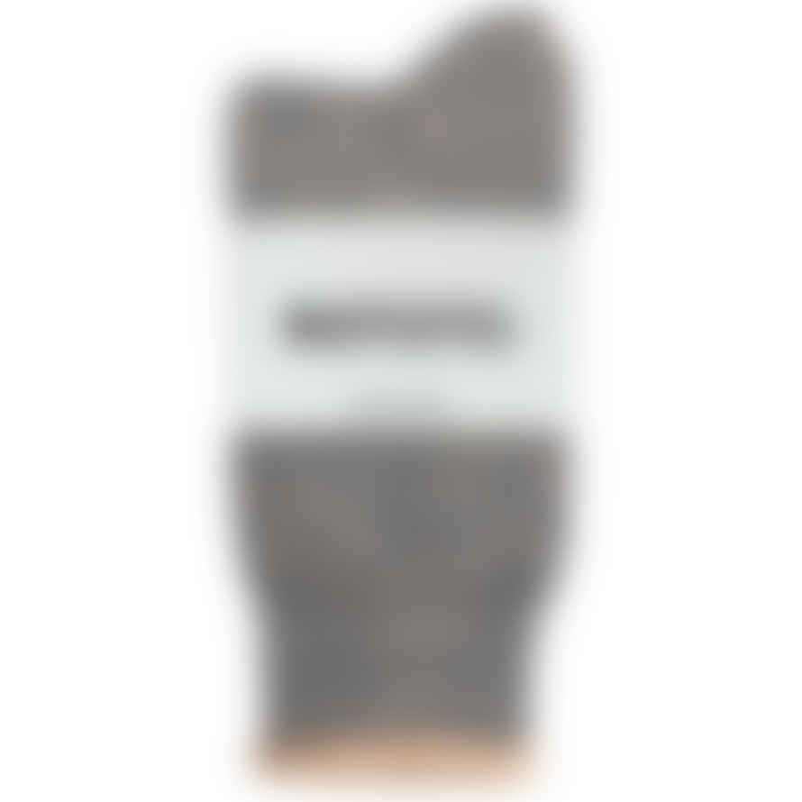 RoToTo Double Face Merino Wool Socks - Grey / Brown