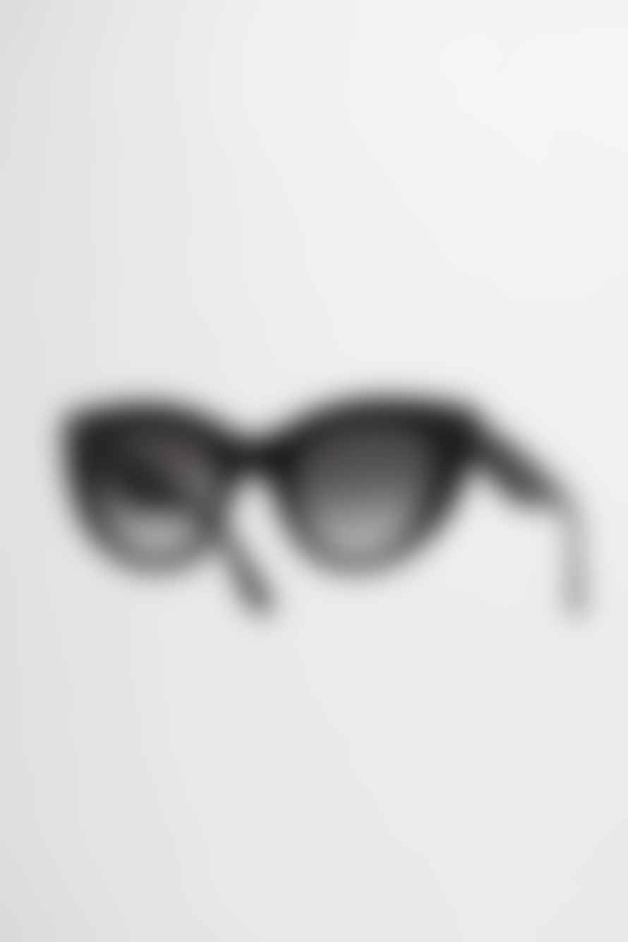 Monokel Eyewear June Black Sunglasses Grey Lens