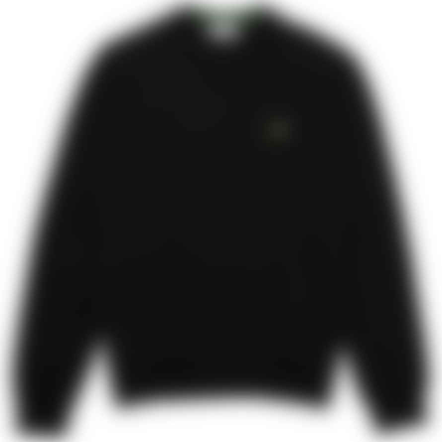 Lacoste New Cotton Crew Knit Ah1985 - Black