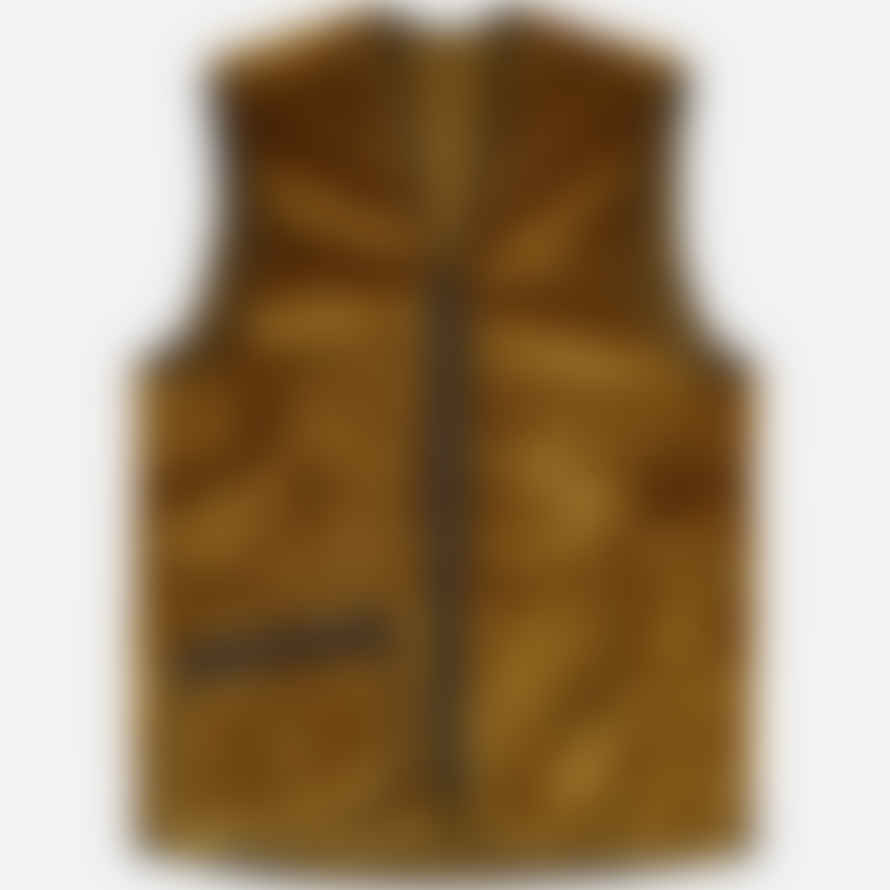 Barbour Warm Pile Waistcoat Zip-in Liner Brown
