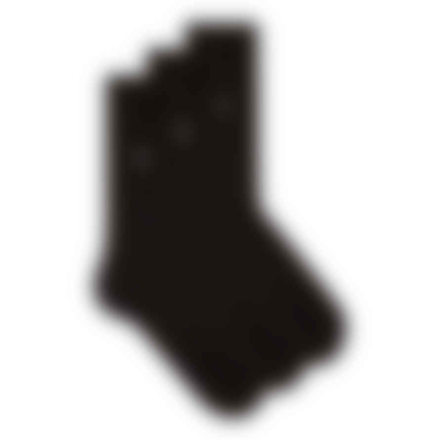 Polo Ralph Lauren 3 Pack Ribbed Socks - Black