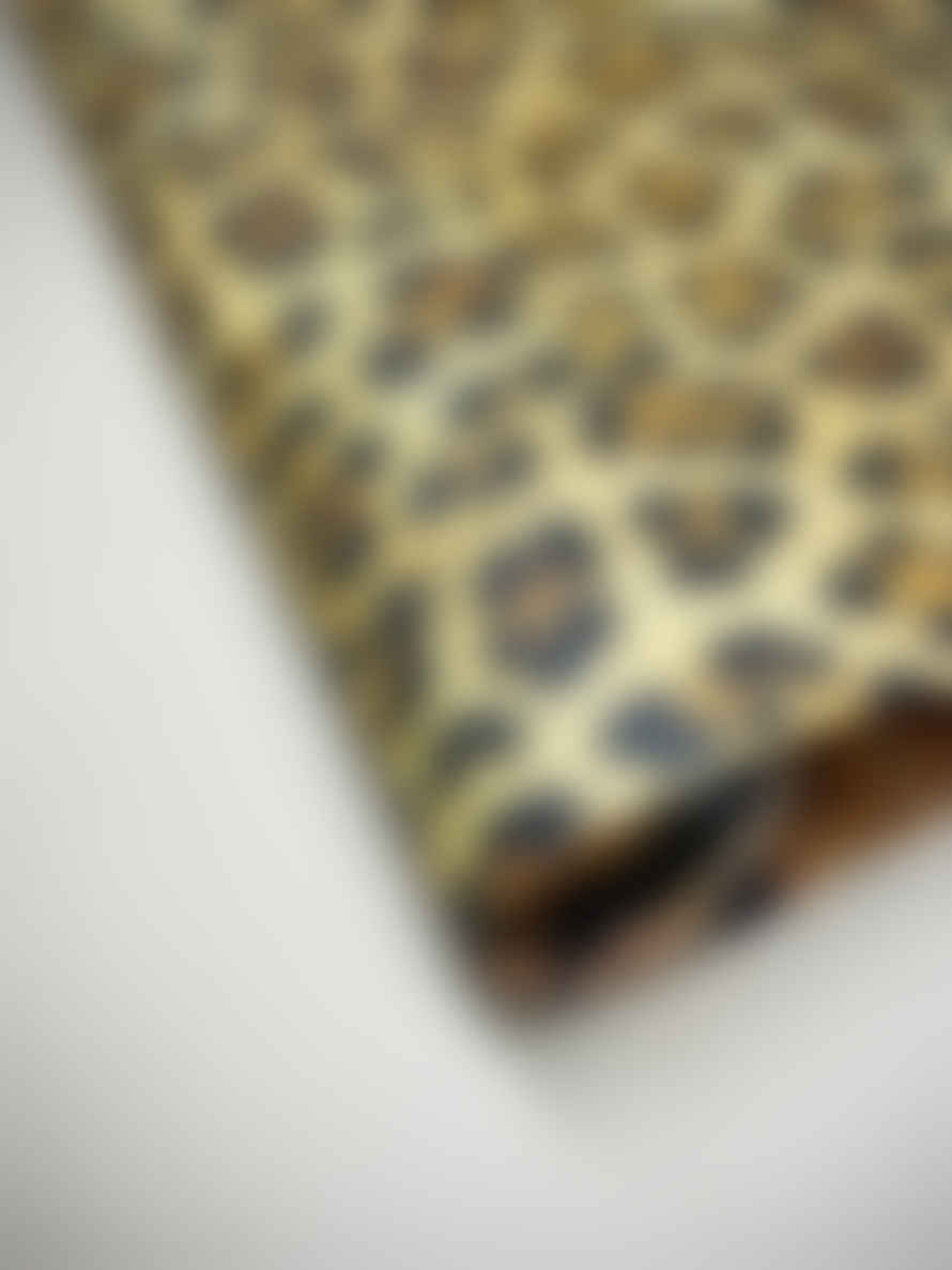 Museums & Galleries Papel Envoltorio Reversible 'cheetah & Tiger Print' - 50x70 Cm