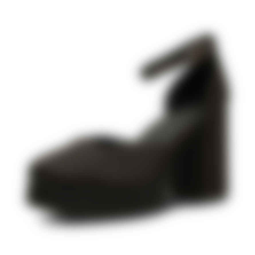 Shoe The Bear Priscilla Plateau Heel - Black