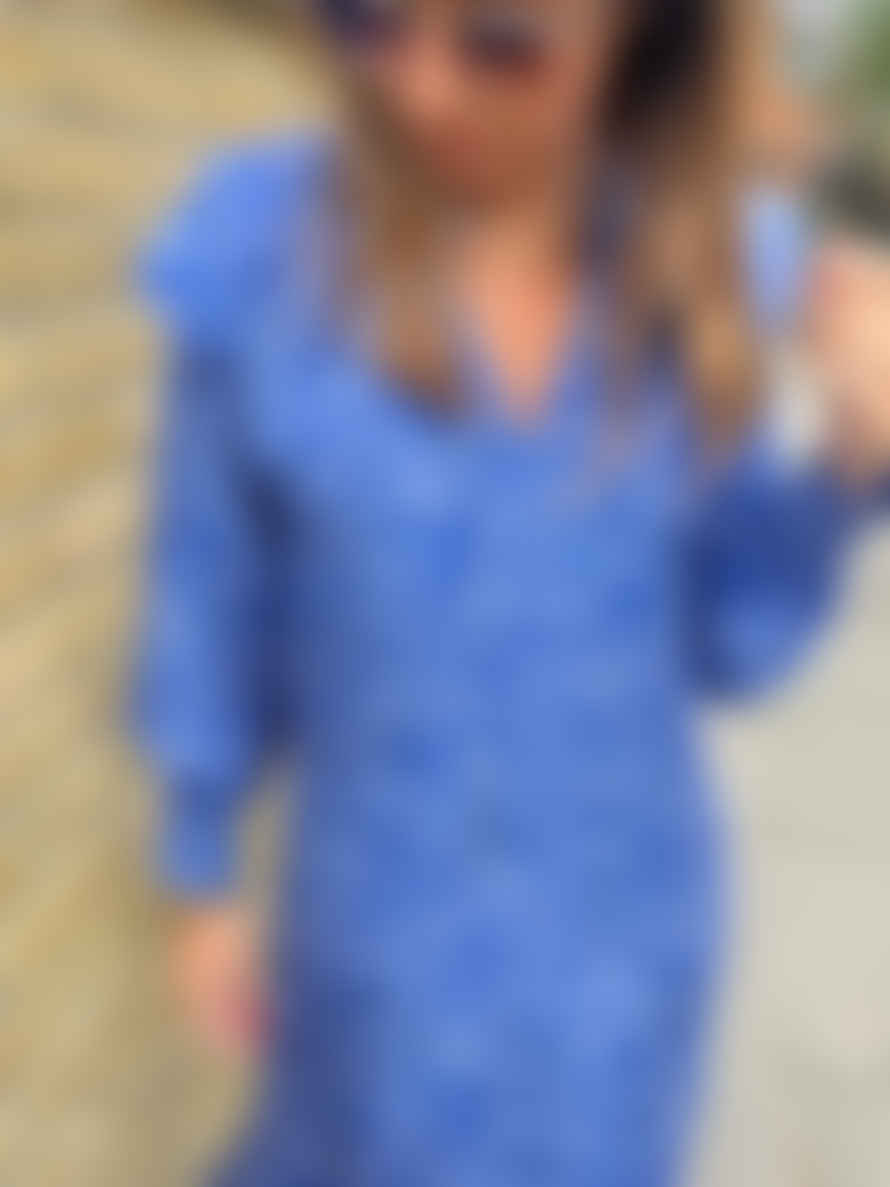 MOLIIN Scarlet Dress - Clematis Blue