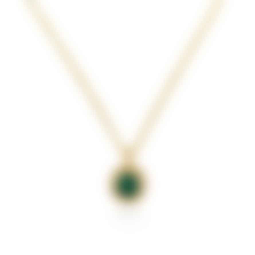 Nekewlam Necklace Green Onyx Pendent Necklace