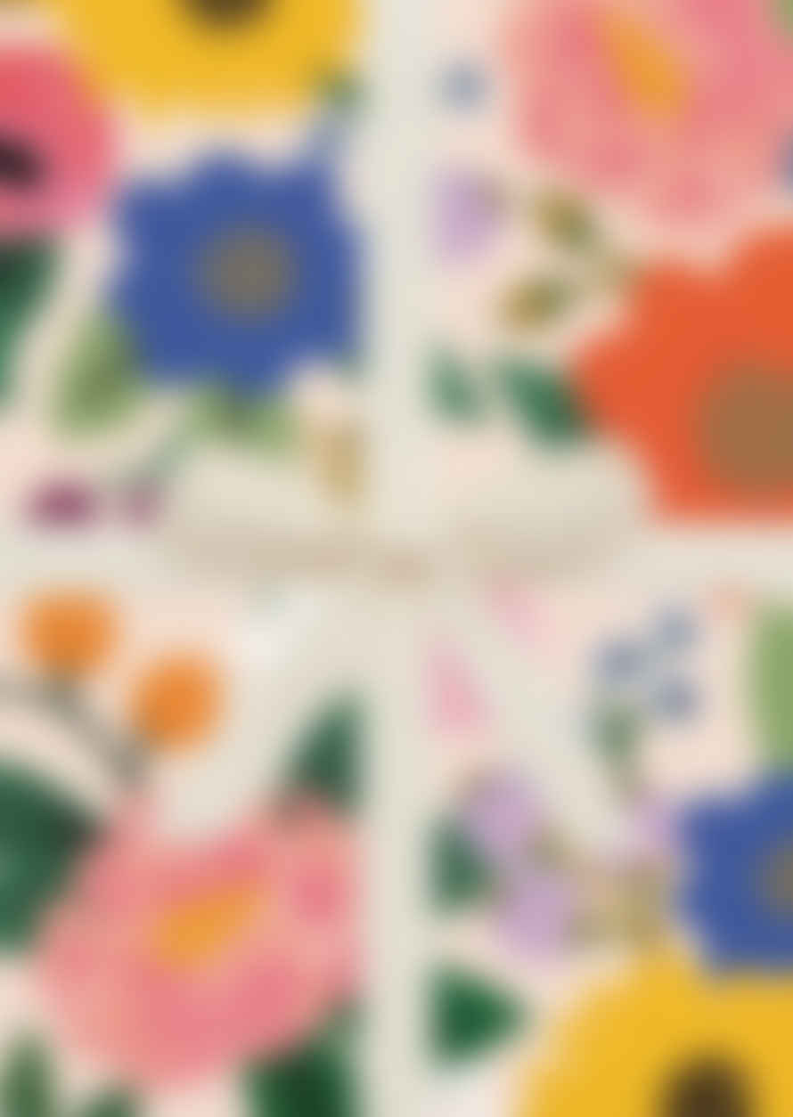 Rifle Paper Co. Wrapping Paper 3 Sheets Vintage Blossoms