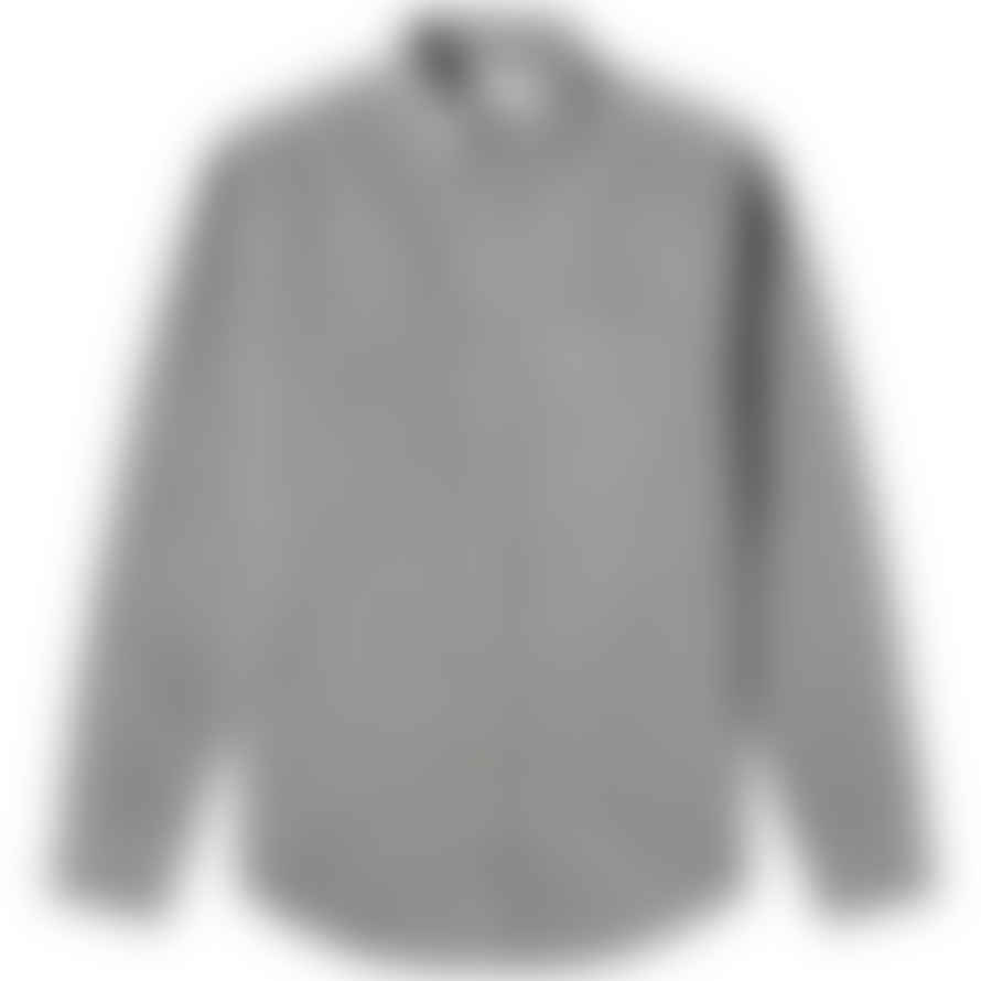  Portuguese Flannel Lobo Light Grey Corduroy Shirt