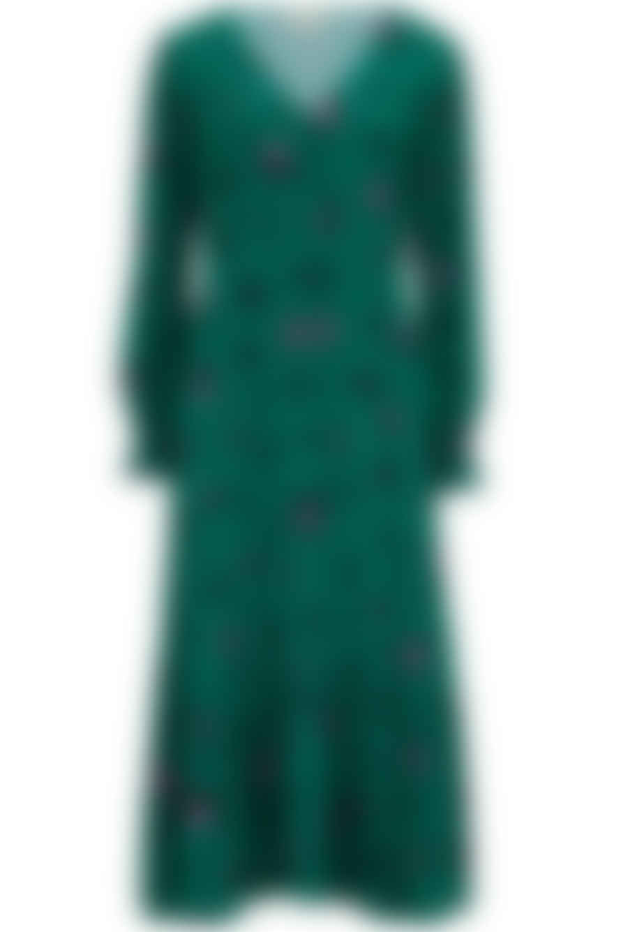 Sugarhill Brighton Gwen Midi Tiered Dress - Green