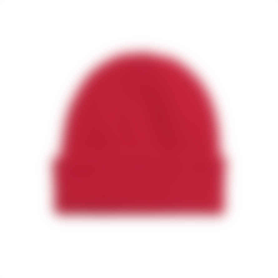 Colorful Standard Merino Wool Beanie, Scarlet Red
