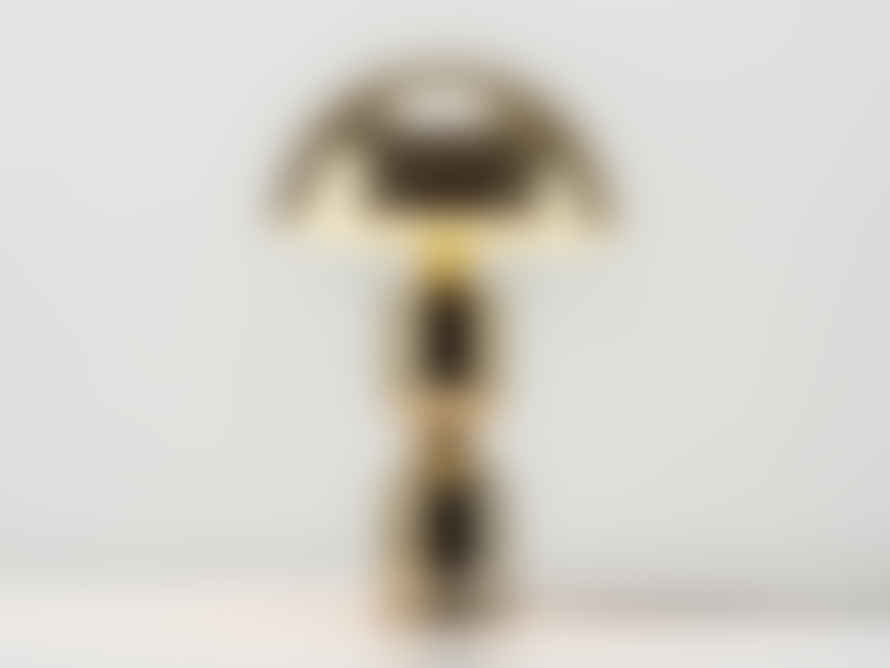 houseof Brass Mushroom Dome Table Lamp