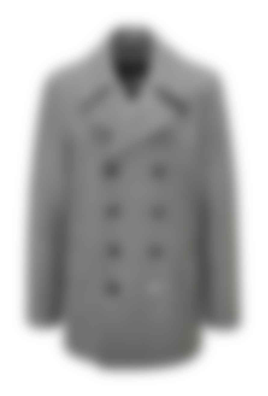 Gloverall  Gloverall Churchill Reefer Peacoat Grey