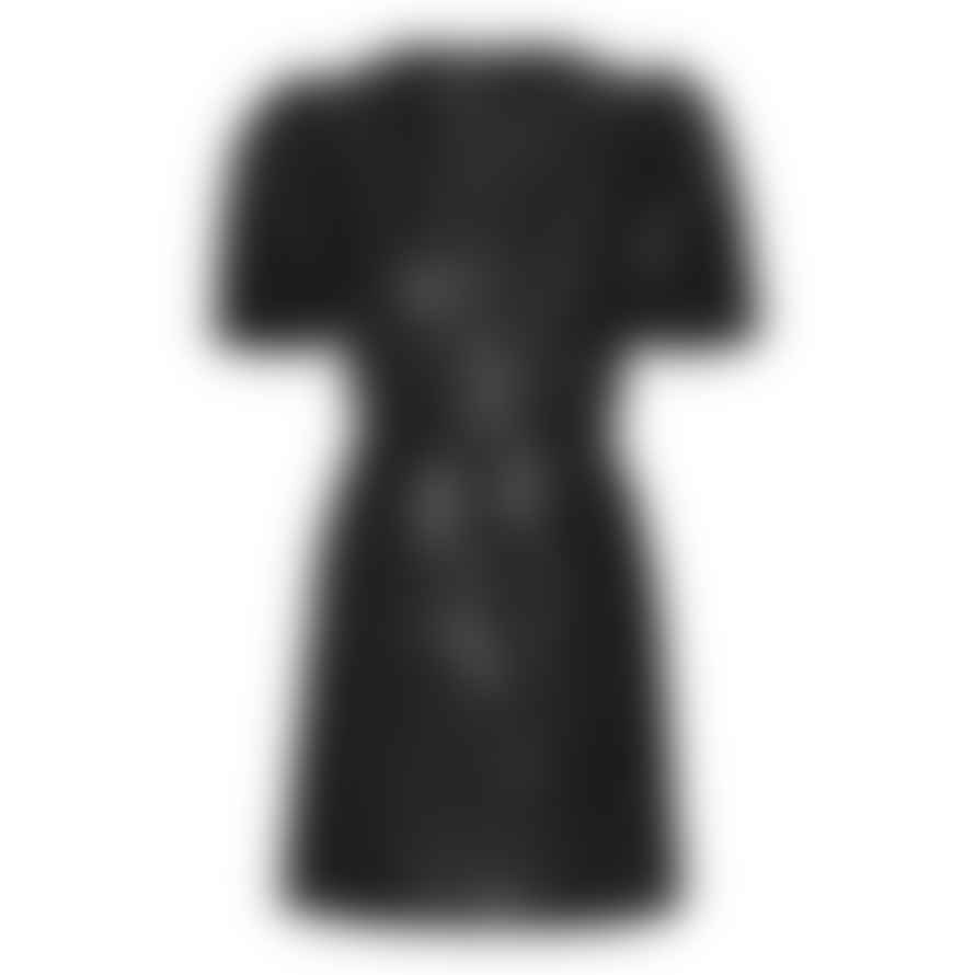 DAY Birger et Mikkelson Day Birger Elaia Modern Jacquard Dress - Meteorite Black