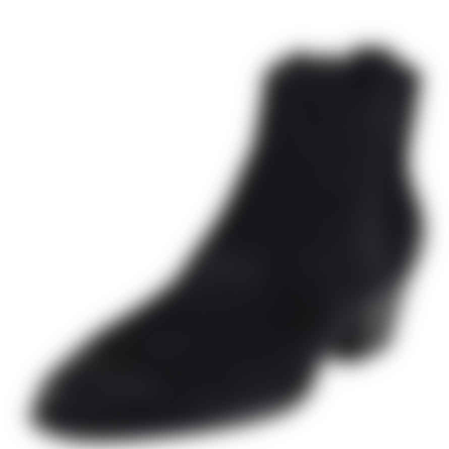 Ash Shoes Houston Boots Brushed Suede Black