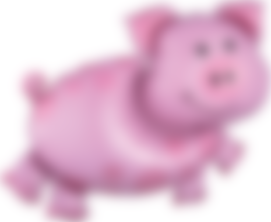Anagram (1106201) Super Balloon Shape Pig "35