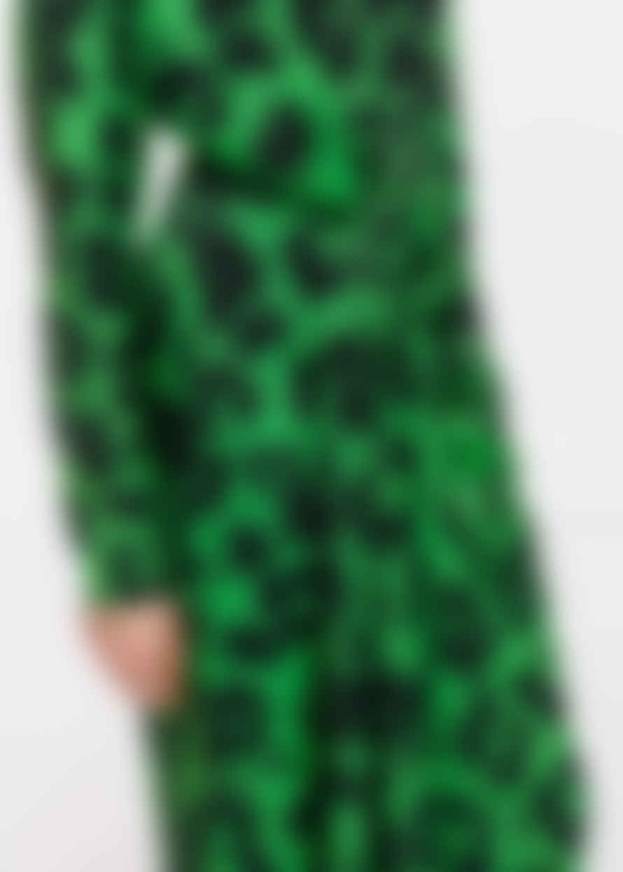 Essentiel Antwerp Elisha Drape Detail Dress - Green
