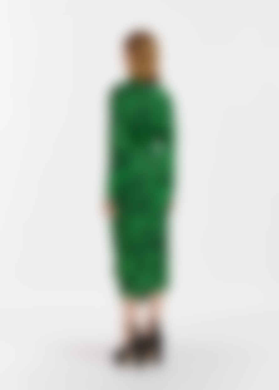 Essentiel Antwerp Elisha Drape Detail Dress - Green